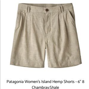 Patagonia Women’s shorts Chambray Shale